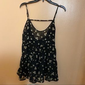 Black Floral Dress
